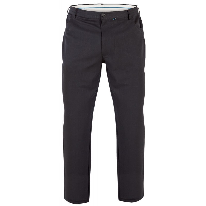 D555 kalhoty pánské BECK společenské nadměrná velikost 42, černá