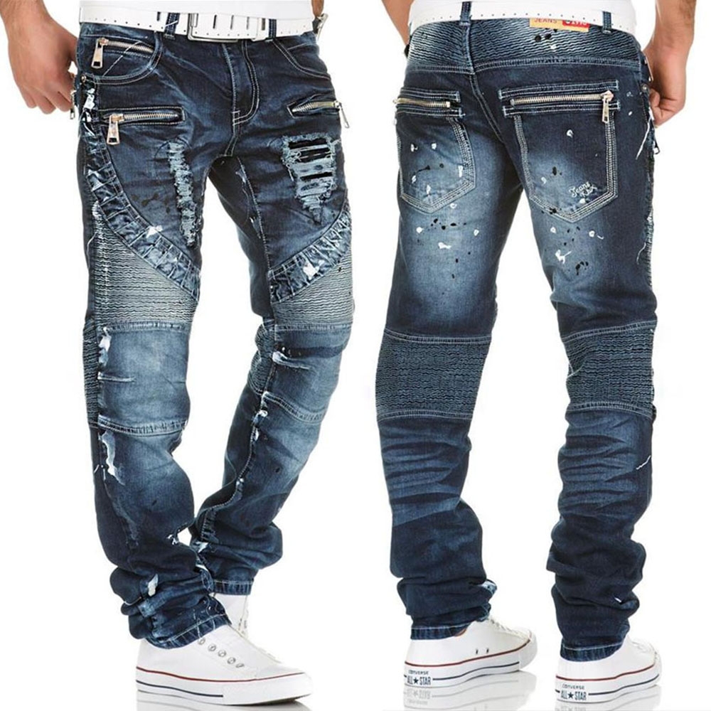 KOSMO LUPO kalhoty pánské KM141 jeans džíny 30, jeans