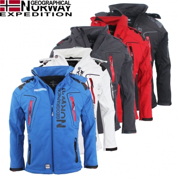 GEOGRAPHICAL NORWAY bunda pánská TECHNO softshell