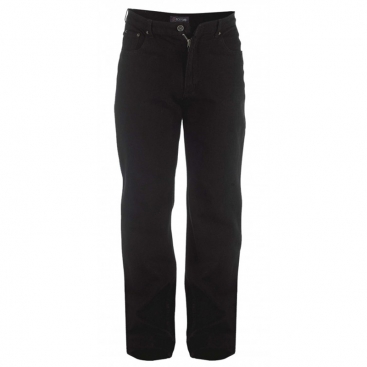 ROCKFORD kalhoy pánské RJ520 COMFORT BLACK Jeans nadměrná velikost