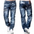 KOSMO LUPO kalhoty pánské KM134 jeans džíny