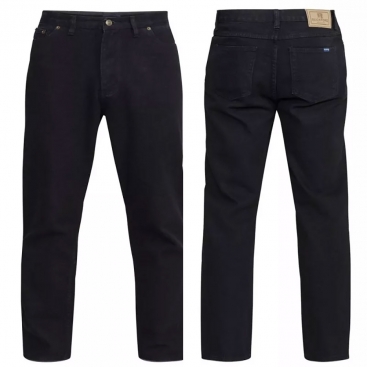 ROCKFORD kalhoy pánské RJ520 COMFORT BLACK Jeans nadměrná velikost