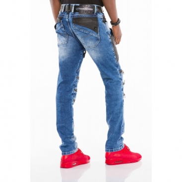 CIPO & BAXX nohavice pánske CD461 L:34 jeans