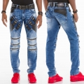 CIPO & BAXX kalhoty pánské CD461 L:32 slim fit L:34 jeans džíny