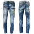 CIPO & BAXX kalhoty pánské CD293 L:34 regular fit jeans džíny