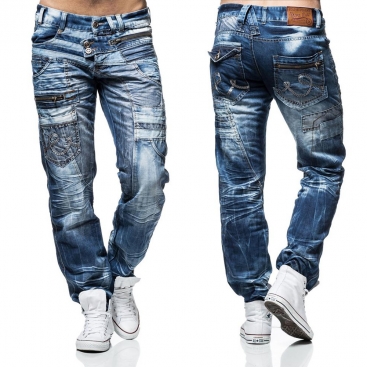 KOSMO LUPO kalhoty pánské KM010 džíny jeans