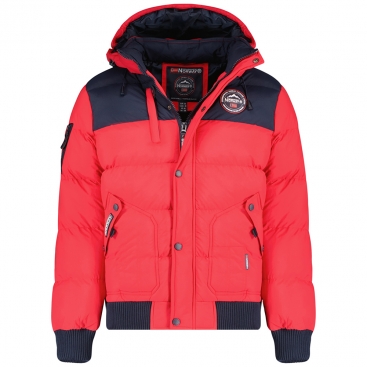 GEOGRAPHICAL NORWAY bunda pánská VOLVA MEN JKT 005 zimní, prošívaná s kapucí