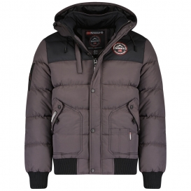 GEOGRAPHICAL NORWAY bunda pánská VOLVA MEN JKT 005 zimní, prošívaná s kapucí